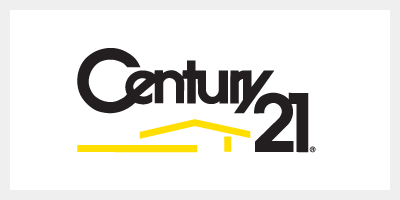 Century 21 business card designs with the Century 21 logo already featured.