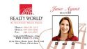Realty World Business Card 005