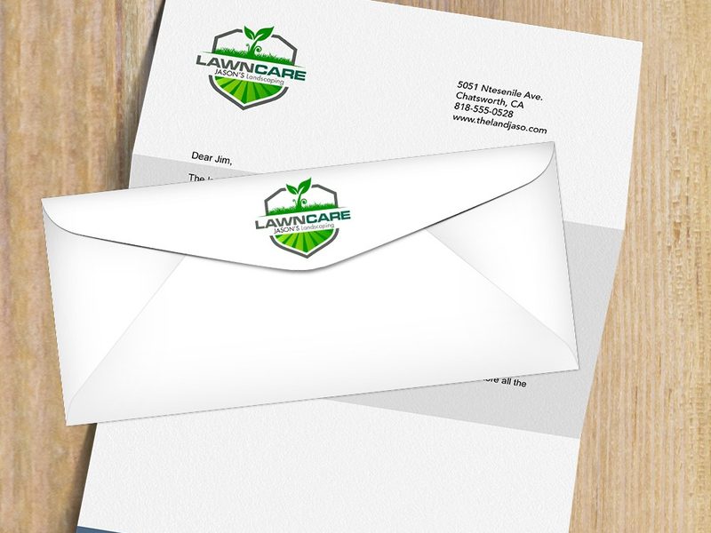 Printed envelope on letterhead