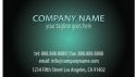 Designer Business Card Green Orb