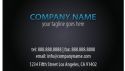 Designer Business Card Gray Orb