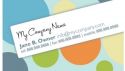 Designer Business Card Dots 005c