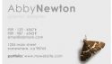 Personal Business Card Butterfly 001