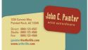 Personal Business Card Retro 007