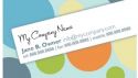 Personal Business Card Dots 005c
