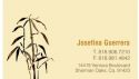 Personal Business Card Bamboo