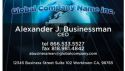 Professional Business Card 002