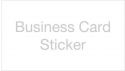 Business Card Sticker