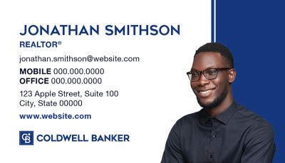 Coldwell Banker Business Card Modern 2 Front