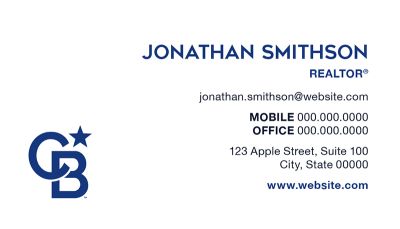 Coldwell Banker Business Card Modern 4 Front