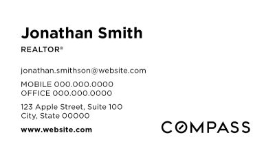 Compass Business Card Modern 1