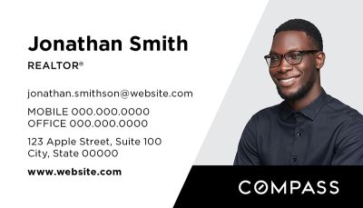 Compass Business Card Modern 2