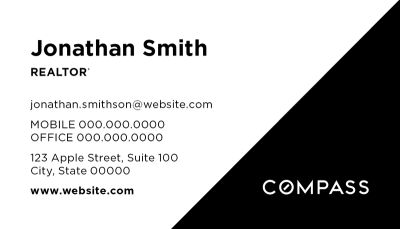 Compass Business Card Modern 3