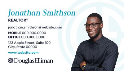 Douglas Elliman Business Card Modern 3