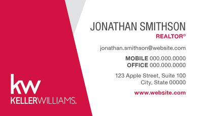 Keller Williams Business Card Modern 1