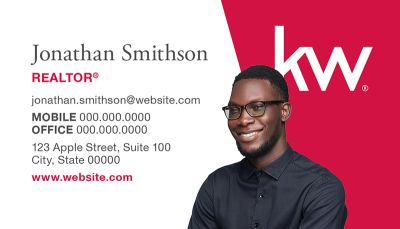 Keller Williams Business Card Modern 4