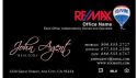 RE/MAX Business Card 018