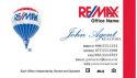 RE/MAX Business Card 014